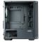 Zalman PC case M4 without PSU, 2xUSB3.0, 1xUSB2.0, 4x120mm ARGB, VGA 320mm, LCS ready, TG Side Window, mATX, black