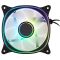 2E GAMING Case Fan Air Cool X Fan ACF120XB-ARGB, 120mm, 1200rpm, 3pin, 3pin +5VARGB, 20,4dBa, black