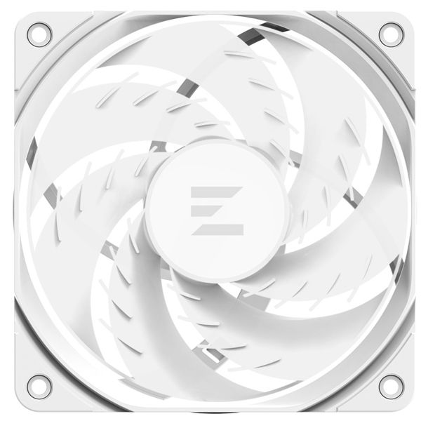 Zalman Case Fan AF120R ARGB 120mm, 800-1500rpm, 4pin, PWM, 3pin+5VARGB, 24,3dBa, white