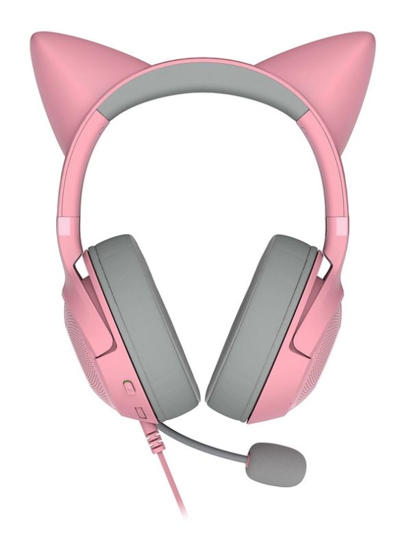 Razer Headset Kraken Kitty V2, RGB, USB, Quartz Ed.