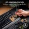 Razer Keyboard BlackWidow V4 75% RGB 83key Mechanical Tactile Switch GEN-3 USB EN, black