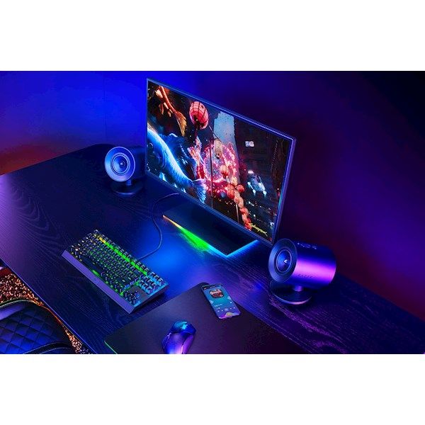 Razer Multimedia speaker Nommo V2 X 2.0, USB-A/BT, black