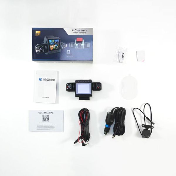 BDI 4 Channel Car Dash Camera 360