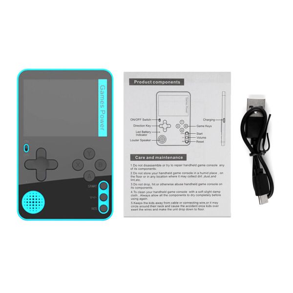 Mini Handheld Retro Video Game Console Built-in 500 Classic Games