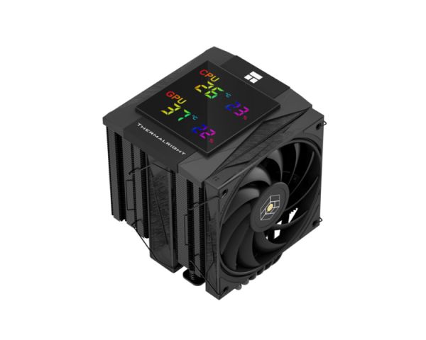 Cooler: THERMALRIGHT Royal Knight 120 Digital BLACK CPU Universal Cooler
