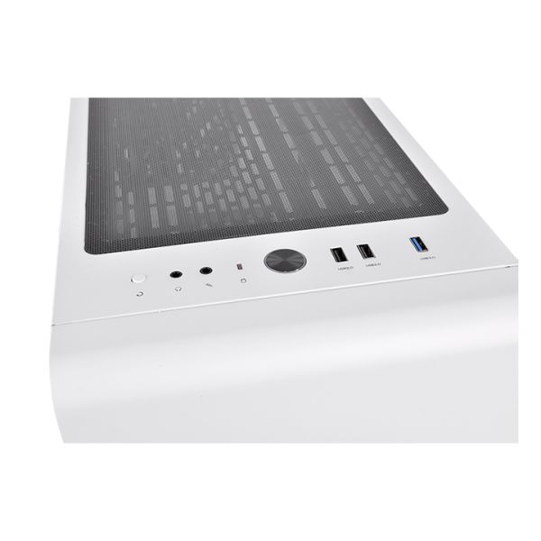 S300 TG Snow, THERMALTAKE, CASE, White, ATX, 1x120mm Fan, AIO 360mm, air 170mm, GPU 360mm, 2x3.5", USB 3.0x1, USB 2.0x2, Aud