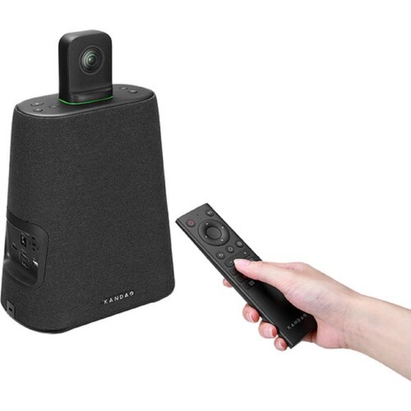 Conference Camera Kandao MT1002, 4K, USB-C, USB, RJ45, HDMI, BT, WiFi, Meeting Ultra Standard, 360° All-in-one AI Conference Device, Black