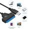 Sata to USB 3.0 Connector 2 USB Cable Data Transfer Converter