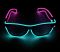 Fashion Colorful Luminous Glasses LED