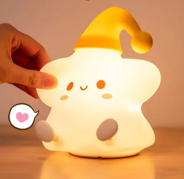 Silicone Star Shaped Night Light