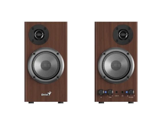 SP-HF500B, Genius Speakers 16W Wood, EU, 100-240V