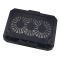 N33 RGB Dual Fans Cooling Pad Adjustable Height Laptop Stand with Phone Holder
