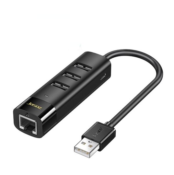 Jasoz F108 Type-c/RJ45+3Ports 2.0HUB