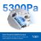 Tapo RV30 Max White, TPLINK, Robot Vacuum Cleaner, Vacuum &amp; Mop 2-in-1, 5300Pa, 2600mAh Battery, 250ml Dustbin, 300ml Water