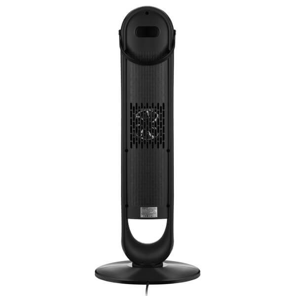 Fan heater ARDESTO FHC-2000ECGR 20m2, 2000w, electronic control, ceramic heating element, remote control, gray
