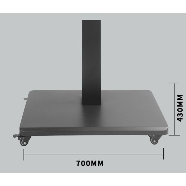 TV Mount Allscreen C1600, 26”-55”, TV Mount With Roller, Black