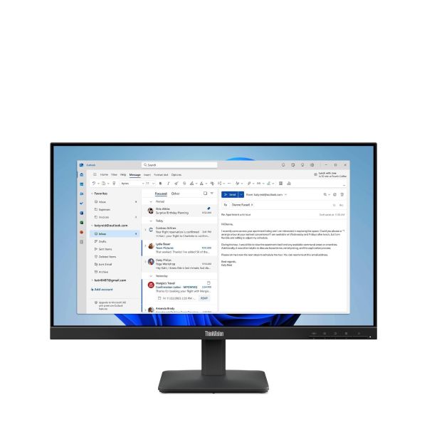 Lenovo ThinkVision S24-4e 24" FHD 1920x1080 4ms 100 Hz Black