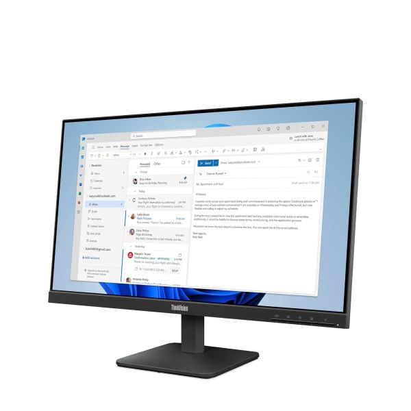 Lenovo ThinkVision S24-4e 24" FHD 1920x1080 4ms 100 Hz Black