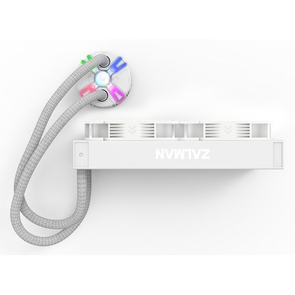 Zalman Water cooling system Reserator 5 Z24 ARGB White, LGA 1700, 1200, 2011, 2011-V3, 2066, 115x, AM5, AM4, TDP320W