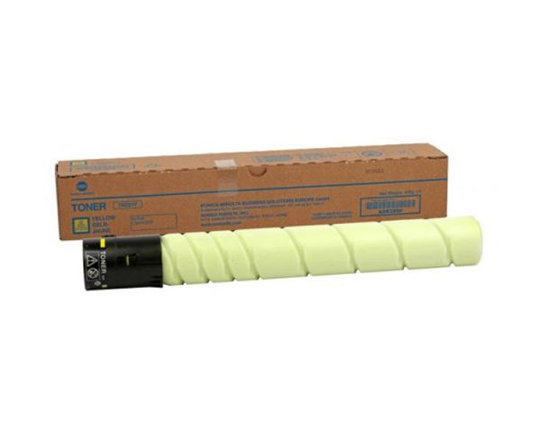 Cartridge: Konica Minolta TN-221Y Yellow Original Toner Cartridge - A8K3250
