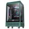The Tower 100 Racing Green, THERMALTAKE, CASE, Racing Green, Mini-ITX, 2x120mm Fans, AIO 120mm, air 190mm, GPU 330mm, 2x3.5"