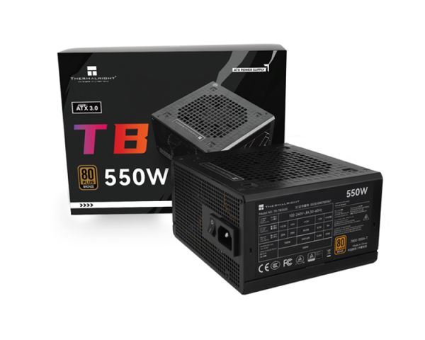 Power supply: THERMALRIGHT 550W 80 PLUS Bronze - TR-TB-550S