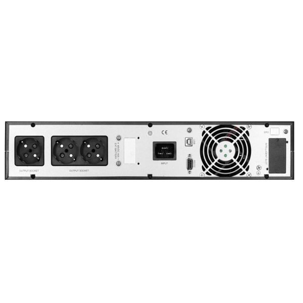 2E OD2000RT, 2000VA/1800W, RT2U, LCD, USB, 4xSchuko