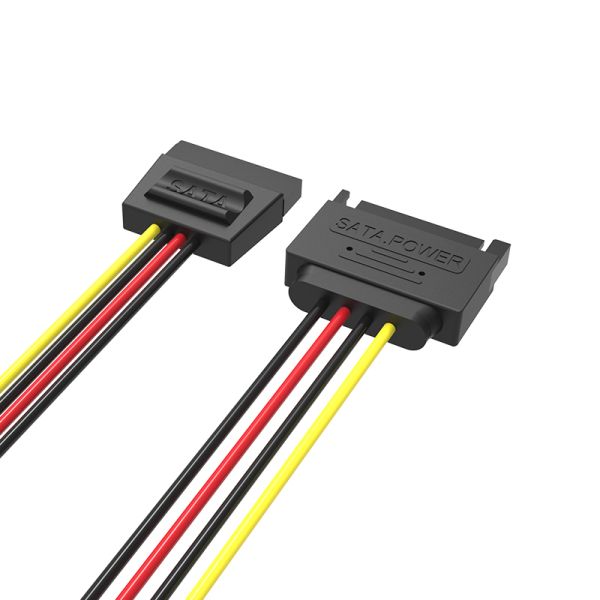 15 Pin SATA Power Extension Cable - 8 Inch