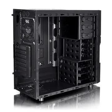 Versa H21, THERMALTAKE, CASE, Black, ATX, 1x120mm Fan, AIO 120mm, air 155mm, GPU 315mm, 3x3.5", USB 3.0x1, USB 2.0x1, Audio+
