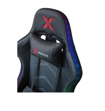 Gaming chair: Vertex Ilidan Gaming Chair RGB Black PU