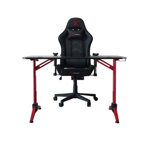 Gaming chair: Vertex Ilidan Gaming Chair RGB Black PU