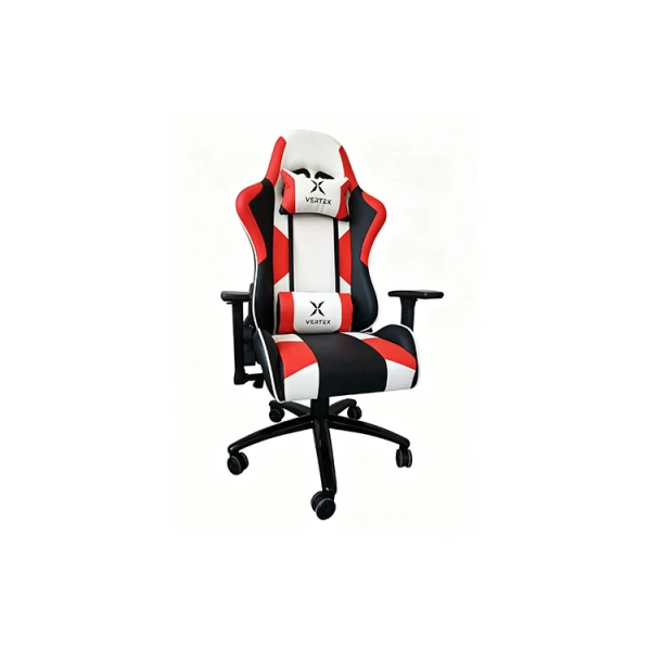 Gaming chair: Vertex NITRO Gaming Chair Red/White PU