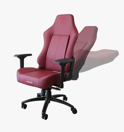 Gaming chair: Vertex Imperion Gaming Chair Bordeaux Leather