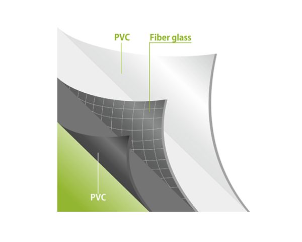 Projector screen: Vertex VX-PS-200M 112" 200x200cm 160°