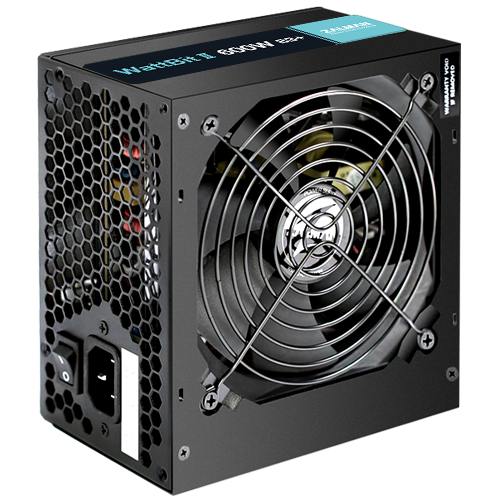 Zalman PSU Wattbit II  (600W), 83%, 120mm, 1xMB 24pin(20+4), 1xCPU 8pin(4+4), 3xMolex, 4xSATA, 2xPCIe 8pin(6+2)