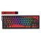 Attack shark X68 PRO Black and Red contour lines