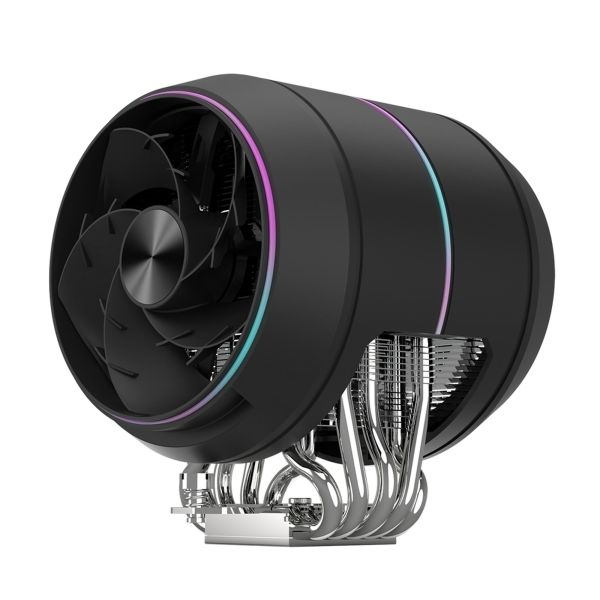 Zalman CPU cooler ZET5, ARGB LGA 1851, 1700, 1200, 115x, AM5, AM4,  4pin PWM, 3pin+5VARGB, TDP200W, black