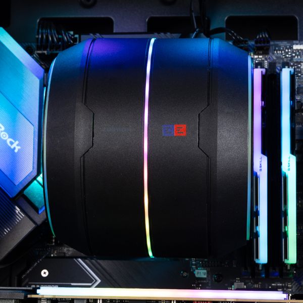 Zalman CPU cooler ZET5, ARGB LGA 1851, 1700, 1200, 115x, AM5, AM4,  4pin PWM, 3pin+5VARGB, TDP200W, black