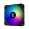 Zalman Case Fan AF120 ARGB, 120mm, 600-2000rpm, 4pin PWM, 3pin+5VARGB, 29.7dBa, black