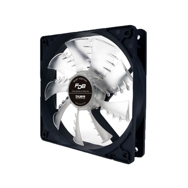 ZALMAN Case Fan ZM-F3(SF) 120MM, 1700RPM ± 15% - 2800RPM ± 10%, 3PIN, BLACK