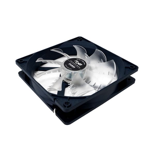 ZALMAN Case Fan ZM-F3(SF) 120MM, 1700RPM ± 15% - 2800RPM ± 10%, 3PIN, BLACK
