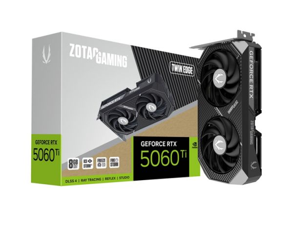 Video card: Zotac GAMING GeForce RTX5060 Ti 8GB Twin Edge 128-Bit GDDR7 - ZT-B50610E-10M